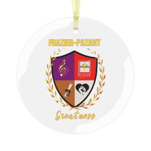 Load image into Gallery viewer, Frazier-Pazant Family Crest - Glass Ornament