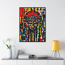 Load image into Gallery viewer, Afrikan Tibal Mask #2 - Digital Art on Matte Canvas