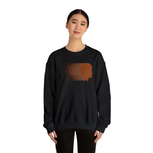 PBS in Black - Graphic Print Unisex Heavy Blend™ Crewneck Sweatshirt