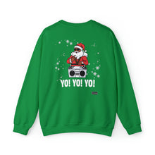 Load image into Gallery viewer, Santa , Yo Yo Yo - Graphic Print Unisex Heavy Blend™ Crewneck Sweatshirt