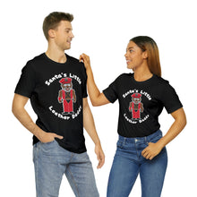 Load image into Gallery viewer, &quot;Santa&#39;s Little Leather Daddy&quot; Custom Graphic Print Unisex Jersey Short Sleeve Tee