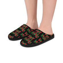 Load image into Gallery viewer, &quot;Happy Holidays&quot; Women&#39;s Indoor Slippers