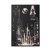 Load image into Gallery viewer, New York Nights - Digital Art on Matte Canvas