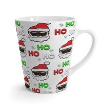 Load image into Gallery viewer, “Black Santa Ho Ho Ho”  Latte Mug - Positive Vibes Collection