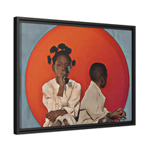 Load image into Gallery viewer, Dem Chillun, Scenes in Gullah - Digital Art on Matte Canvas