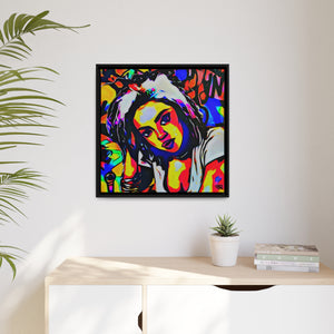 The Dedication to Lauryn Hill - Digital Art on Matte Canvas