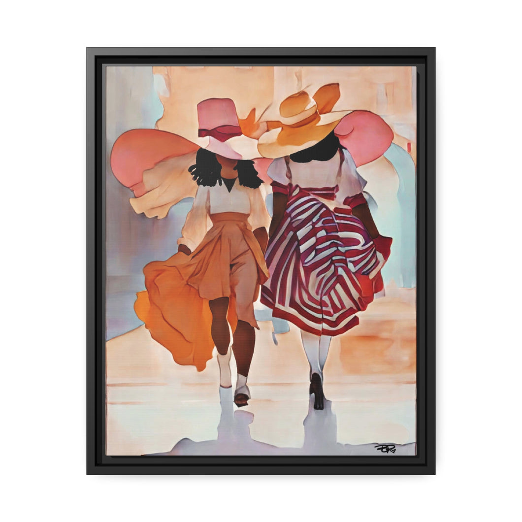 Hat Season - Digital Art on Matte Canvas