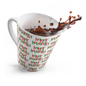 “Happy Holidays”  Latte Mug - Positive Vibes Collection