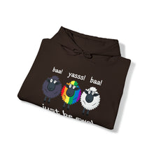 Load image into Gallery viewer, &quot;Just Be Ewe!&quot; Unisex Heavy Blend™ Hooded Sweatshirt