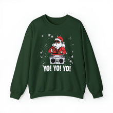 Load image into Gallery viewer, Santa , Yo Yo Yo - Graphic Print Unisex Heavy Blend™ Crewneck Sweatshirt