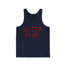 Load image into Gallery viewer, “Queer Punk”  Unisex Jersey Tank