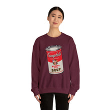 Load image into Gallery viewer, Ode to Warhol, Marsha Pea Soup - Graphic Print Unisex Heavy Blend™ Crewneck Sweatshirt