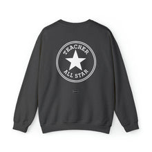Load image into Gallery viewer, All Star Teacher  -  Custom Graphic Print Unisex Heavy Blend™ Crewneck Sweatshirt