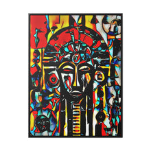 Load image into Gallery viewer, Afrikan Tibal Mask #2 - Digital Art on Matte Canvas