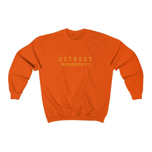 "U Street Washington DC" Custom Graphic Print Unisex Heavy Blend™ Crewneck Sweatshirt