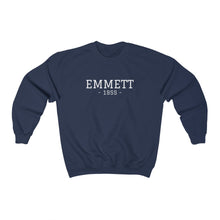 Load image into Gallery viewer, &quot;Emmett&quot; Custom Graphic Print Unisex Heavy Blend™ Crewneck Sweatshirt