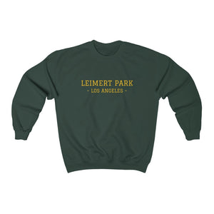 "Leimert Park Los Angeles" Custom Graphic Print Unisex Heavy Blend™ Crewneck Sweatshirt