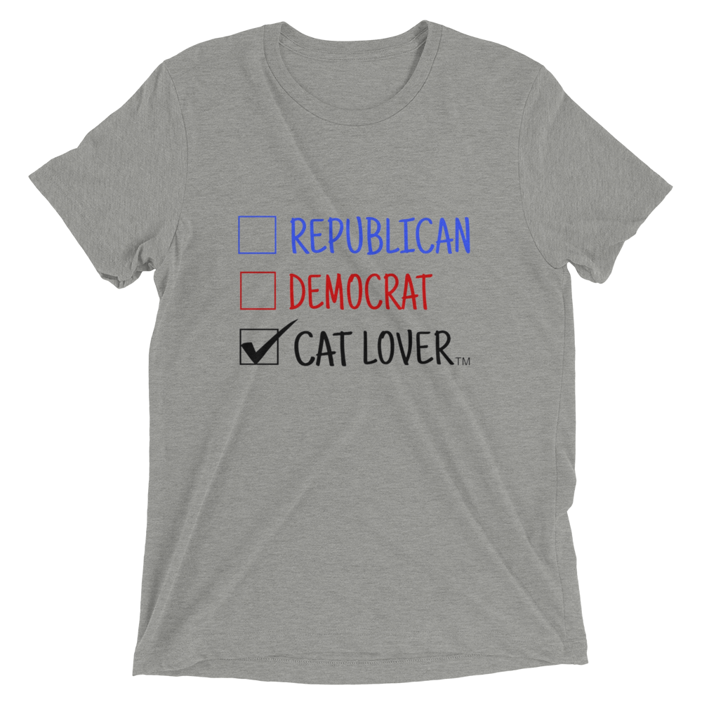 Cat Lover Political Unisex T-shirt
